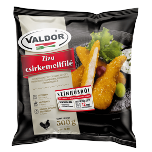 VALDOR ZIZU Csirkemellfilé ropogós bundában 500 g