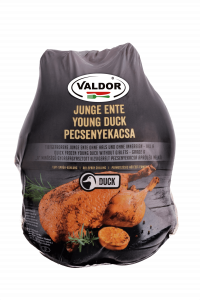 VALDOR Fagyasztott Pecsenyekacsa egész aprólék nélkül