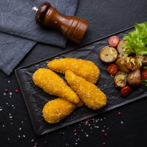 VALDOR ZIZU Csirkemellfilé ropogós bundában 500 g