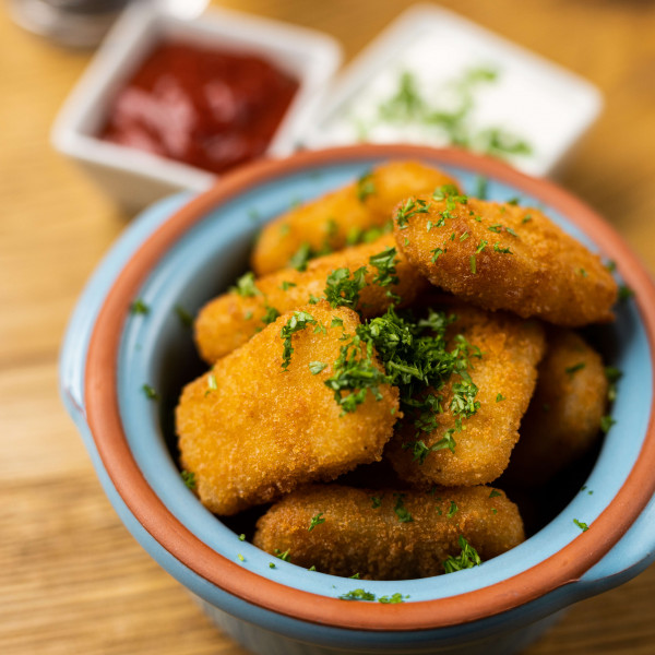 VALDOR Csirke nuggets gluténmentes panírban 500 g