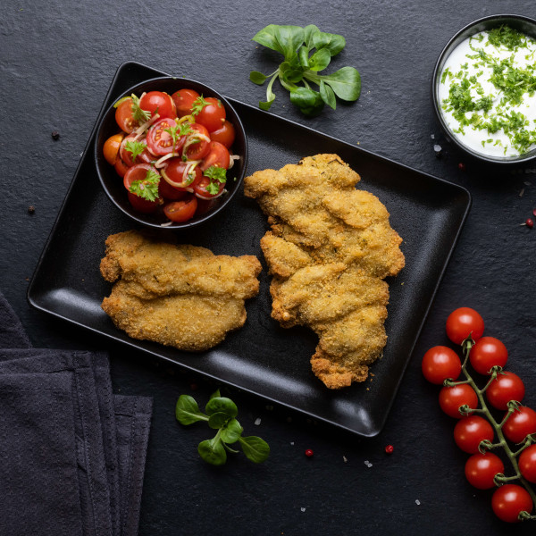 VALDOR Csirkecombfilé medvehagymás panírban 600g