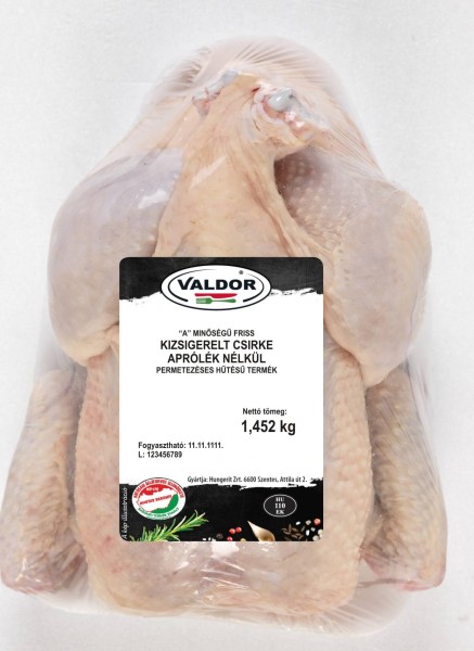 VALDOR Friss egész csirke