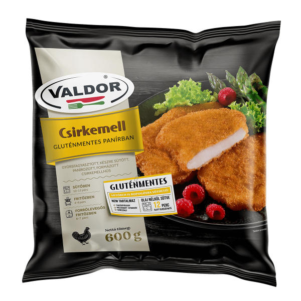 VALDOR Csirkemell gluténmentes panírban