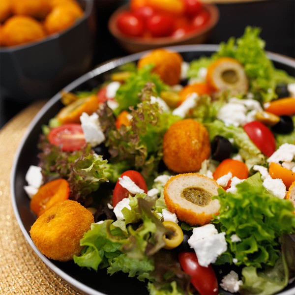 VALDOR Zöld pesztós minigolyó