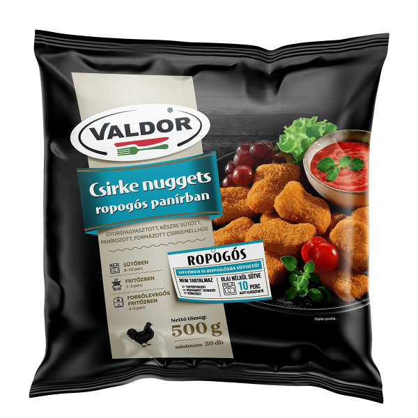 VALDOR Csirke nuggets ropogós panírban